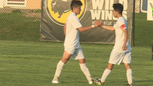 East remains perfect in the conference, scoring shutout of North