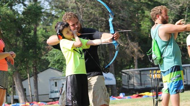 Be a volunteer at Operation Shine Camp