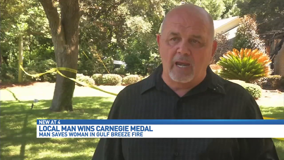 Gulf Breeze man honored for saving tenant's life WEAR