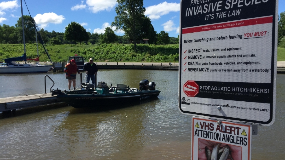 Invasive species targeted at boat landings WLUK