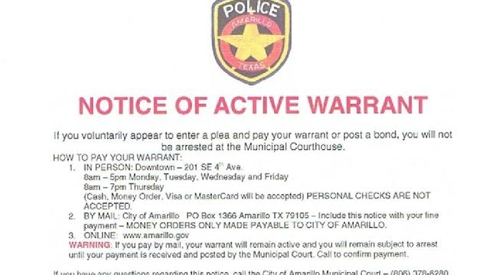 Amarillo Warrant Round Up whips into gear KVII