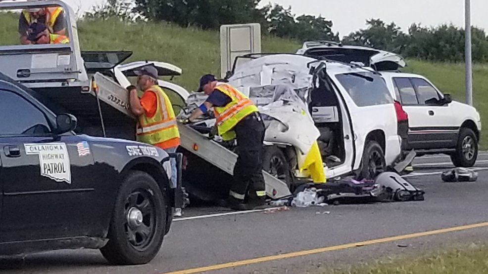 Woman, children from Tulsa area dead after crash on I35 near Purcell