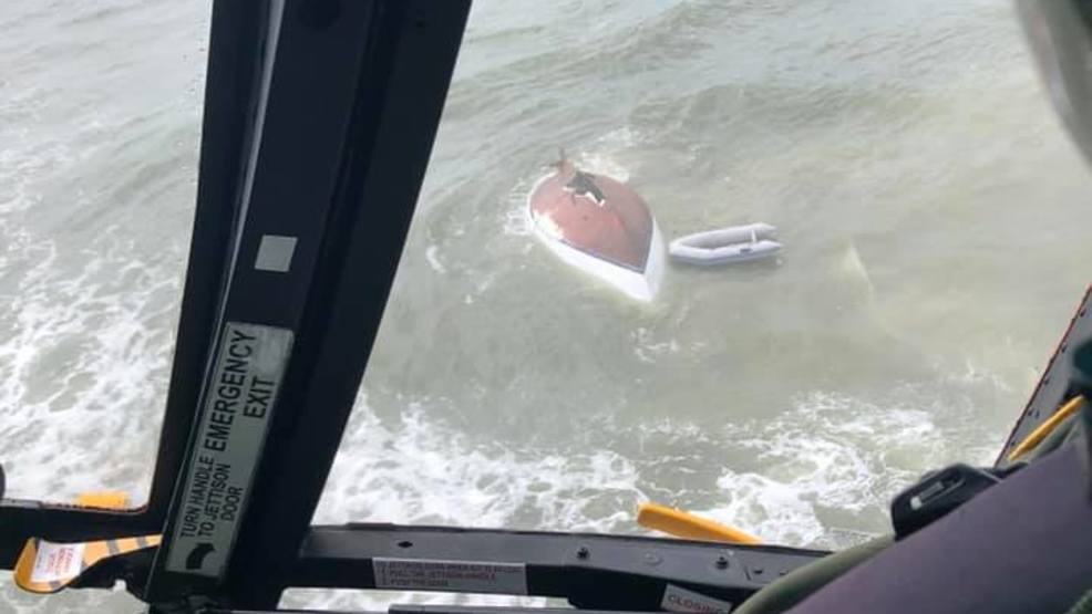 Coast Guard Rescues 3 Off Seabrook Island After Sailboat Sinks Wciv 4659