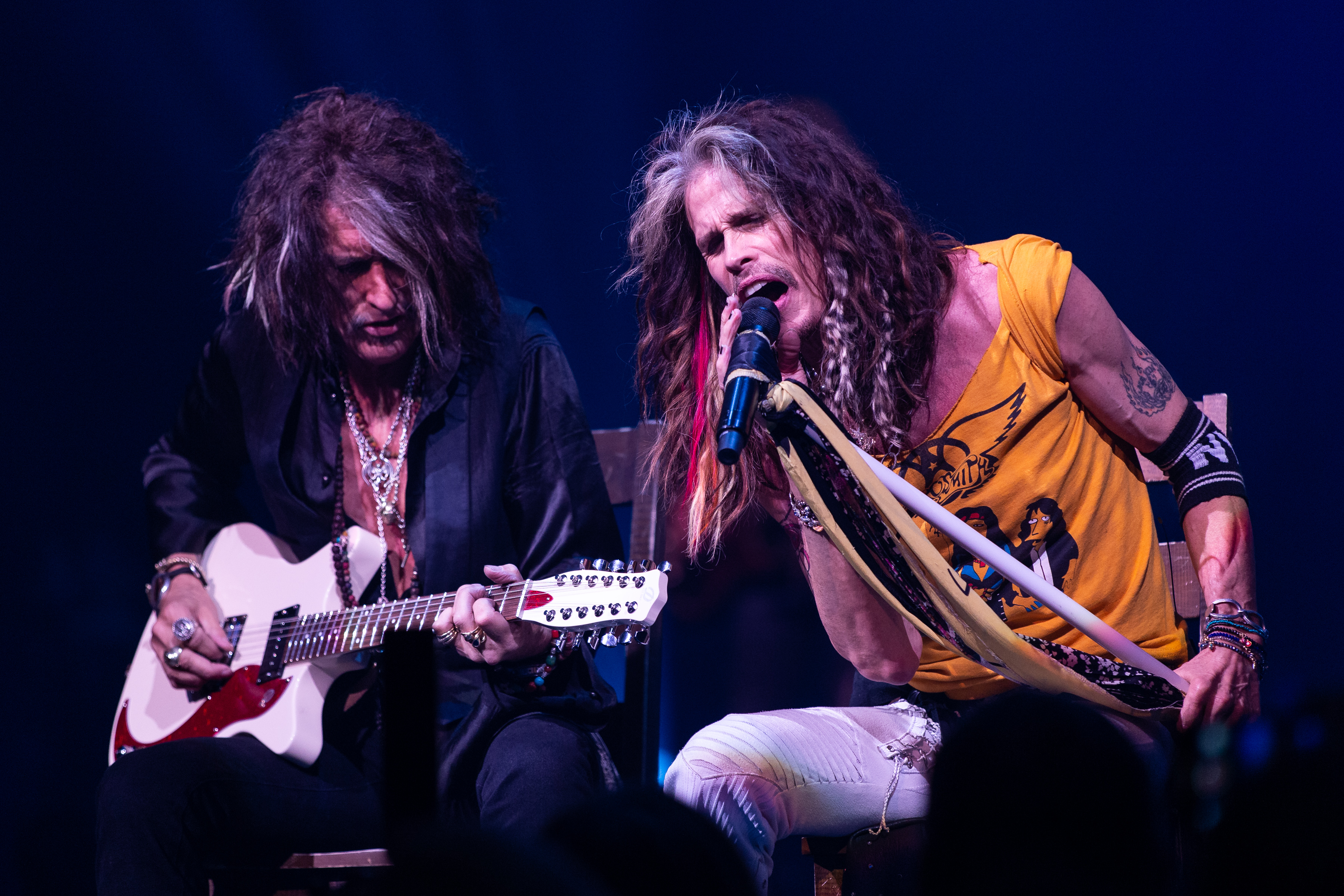 aerosmith launched their las vegas residency, aerosmith: deuces