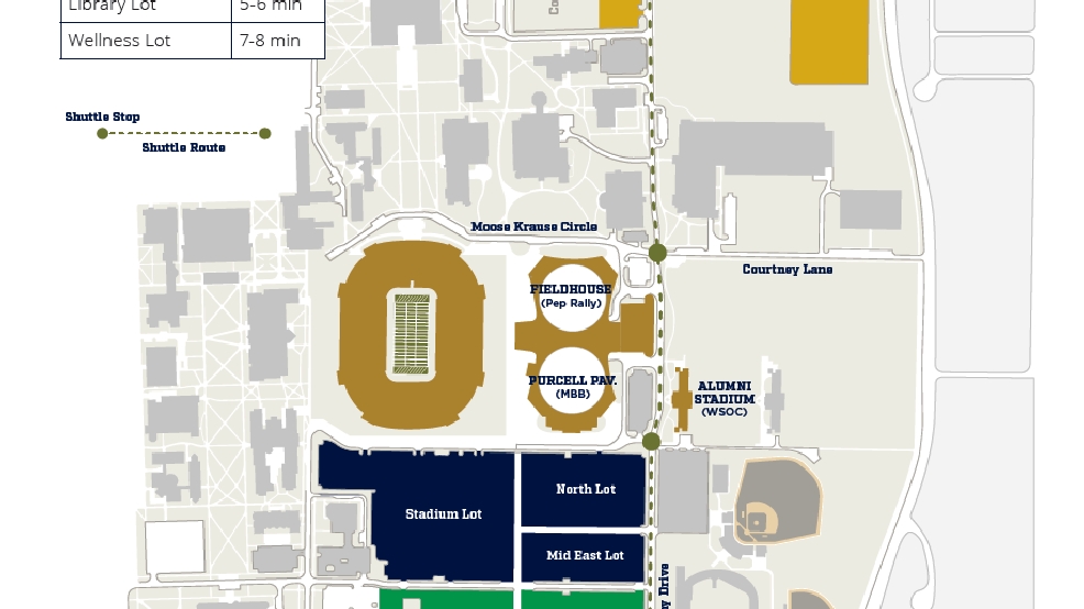 With so many sports events, Notre Dame parking could be tricky tonight