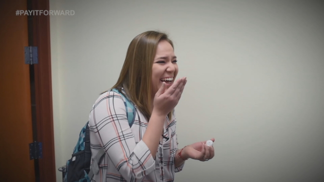 UTEP student gets special surprise 