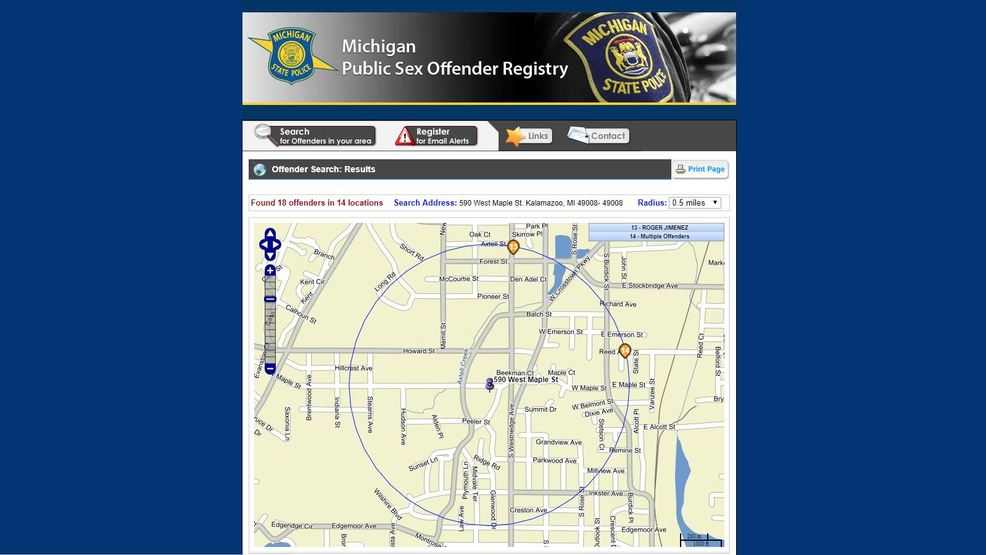 Aclu Lawsuits Look To Reform Michigan Sex Offender Registry Wwmt