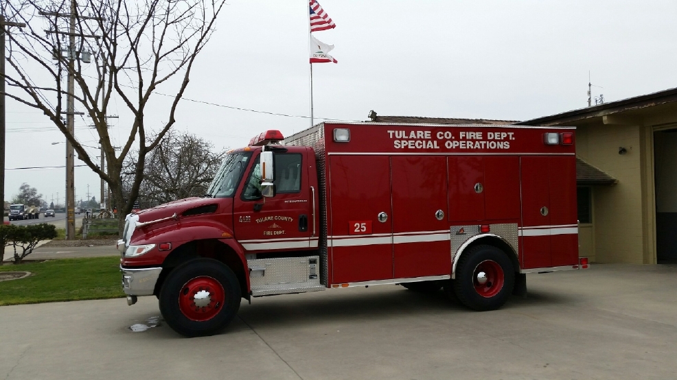 Tulare County Fire Truck Burglarized KMPH
