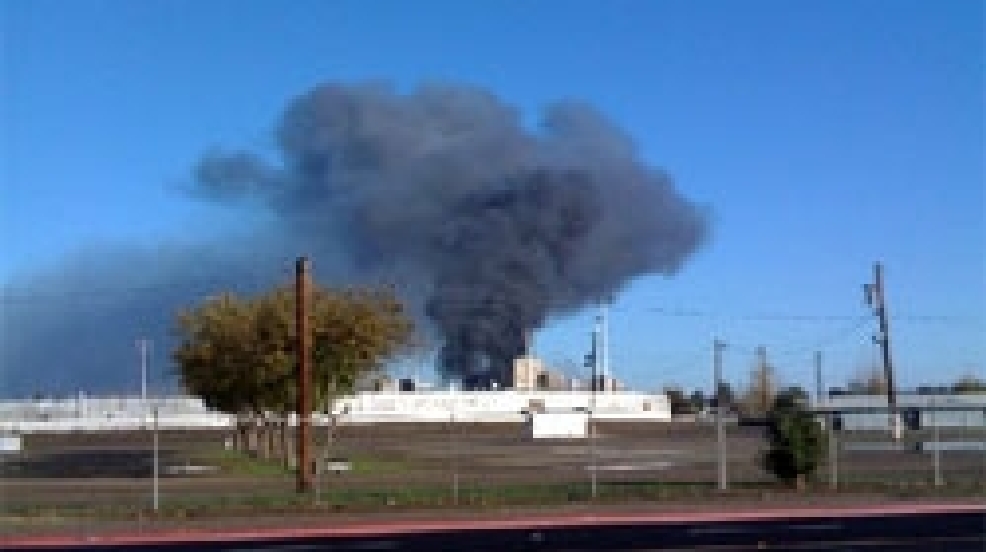 Fire Breaks Out At Tulare Land O'Lakes Plant KMPH