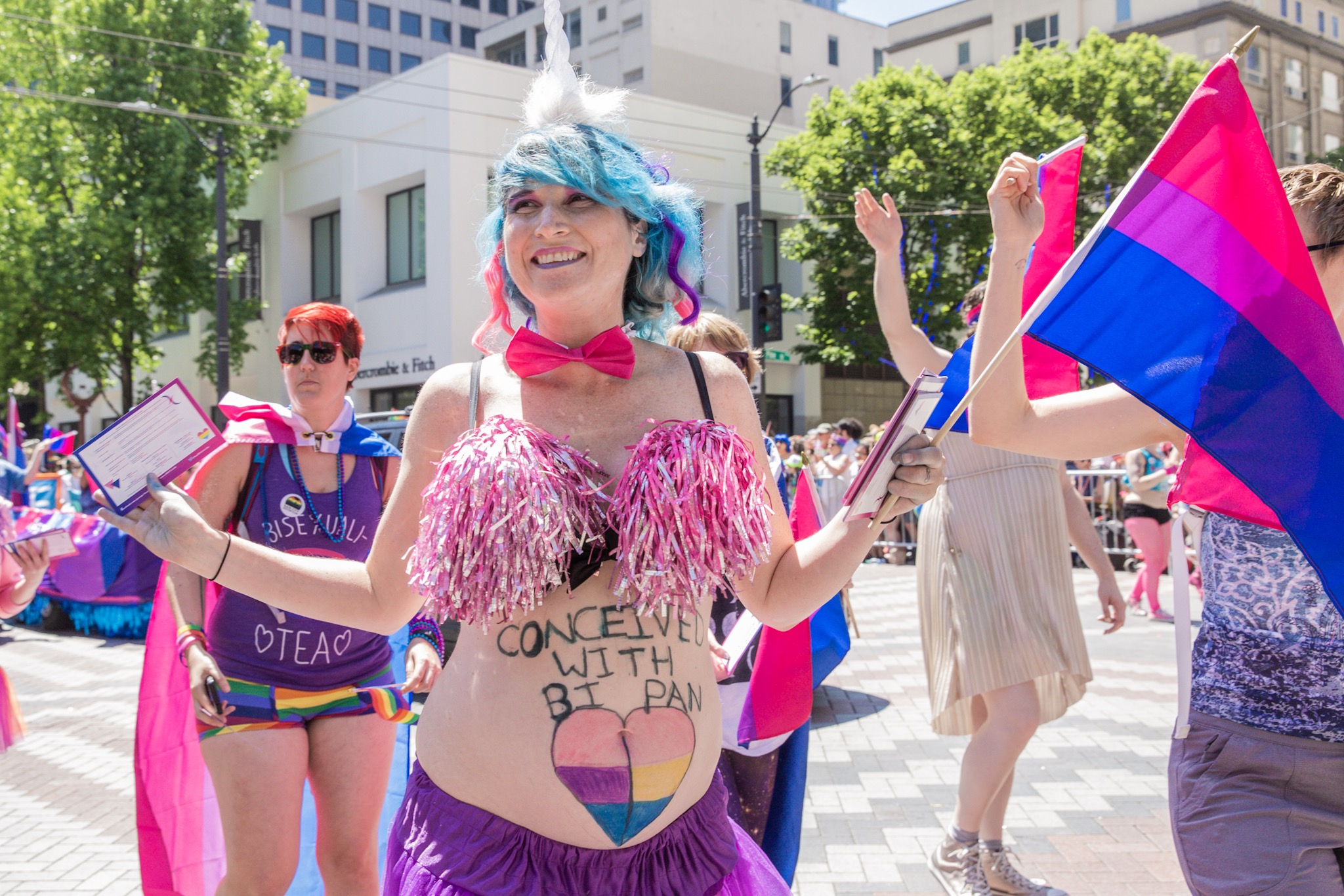 Photos Thousands attend 2018 Seattle Pride Parade Seattle Refined