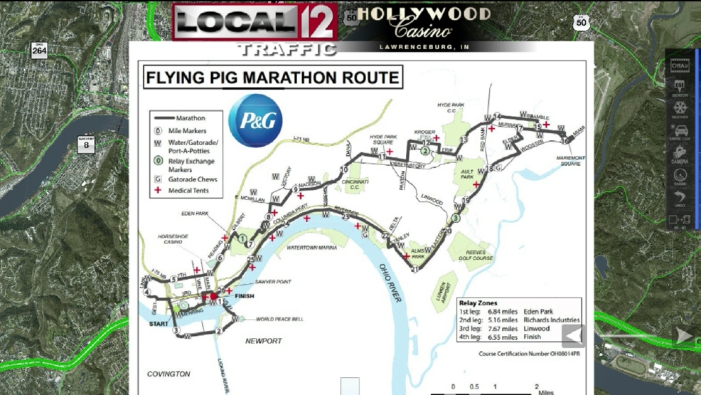Jen Dalton details Flying Pig Marathon route, expected road closures WKRC
