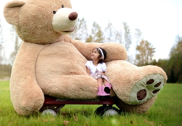 93 inch stuffed bear