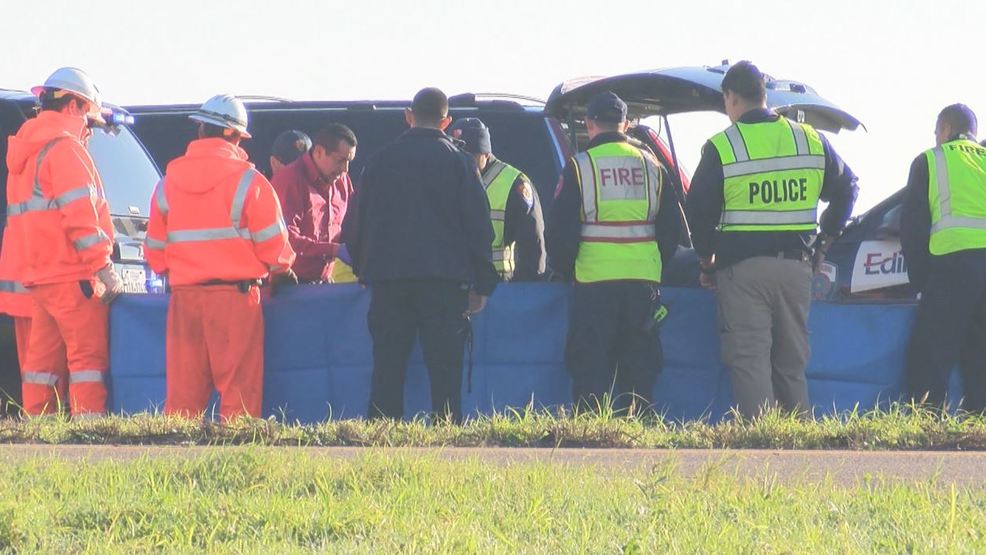 Authorities on scene of 3vehicle crash in Edinburg KGBT