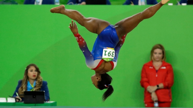 Rio Roundup: Biles flips; Bolt coasts