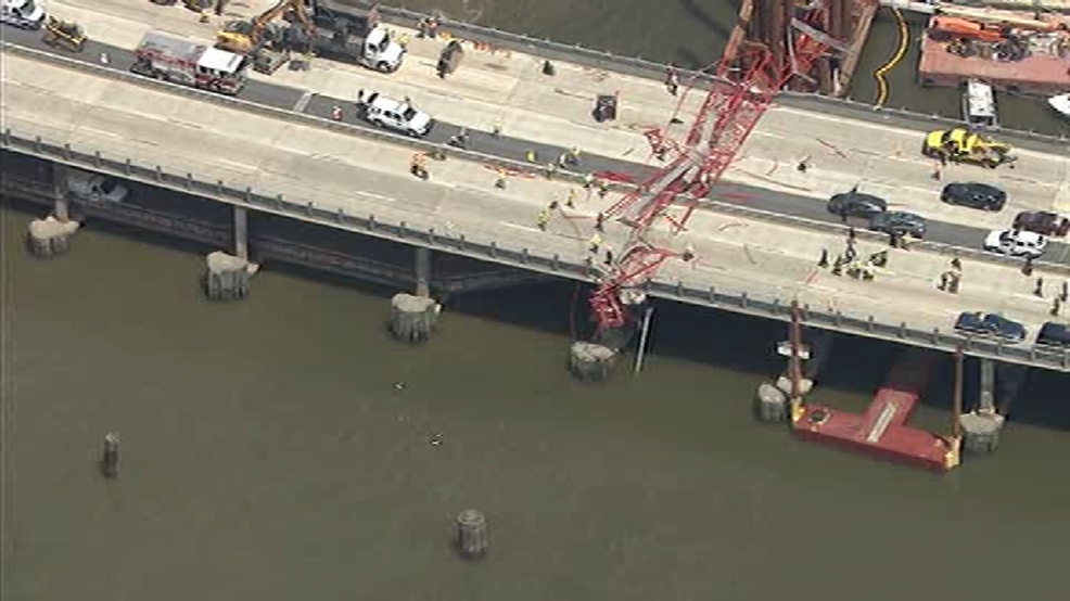 Crane collapse shuts down Tappan Zee Bridge in New York WBMA