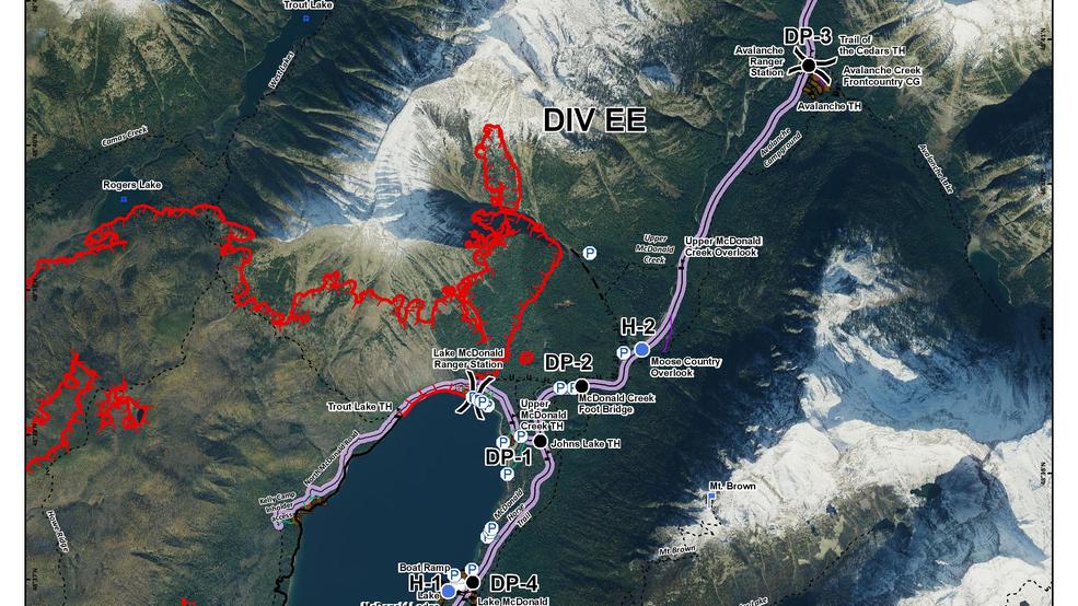 Overnight Infrared Flight Shows The Howe Ridge Fire Has Grown
