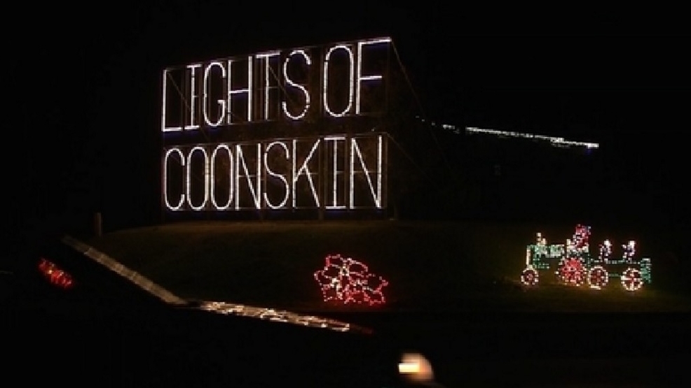 holiday lights at coonskin park to open friday nov 25 wchs holiday lights at coonskin park to open friday nov 25 wchs