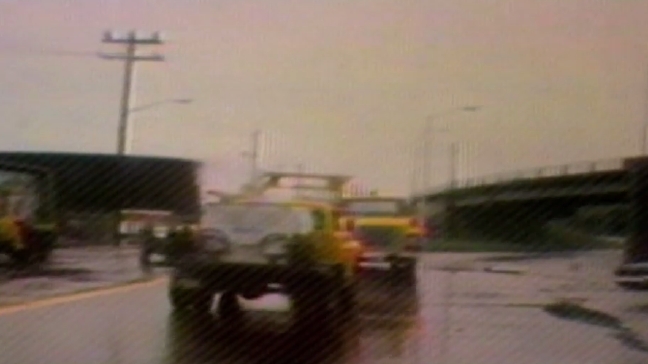 Flashback: Hurricane Bell appraoches