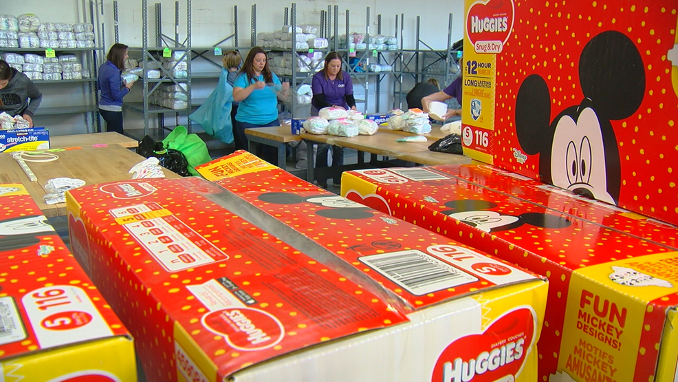 Local diaper bank expands as need grows, more diapers donated WKRC