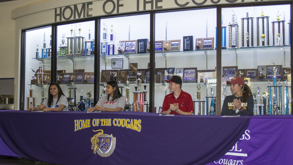 4 Spanish Springs High School athletes make college commitments