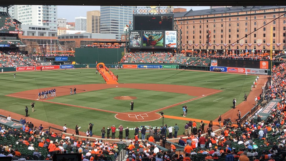 Camden Yards hosts sellout crowd for Opening Day WBFF