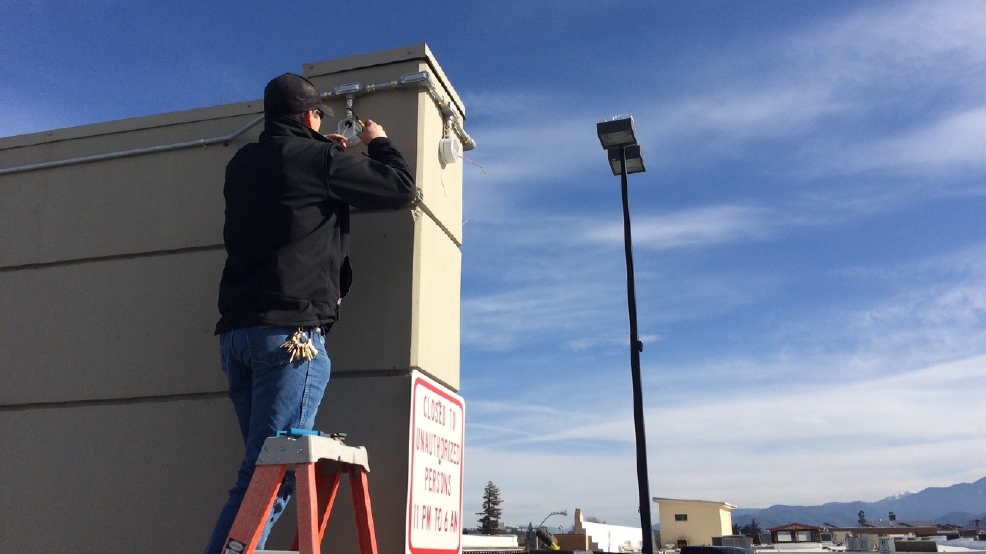 Cameras installed on downtown parking garages KTVL