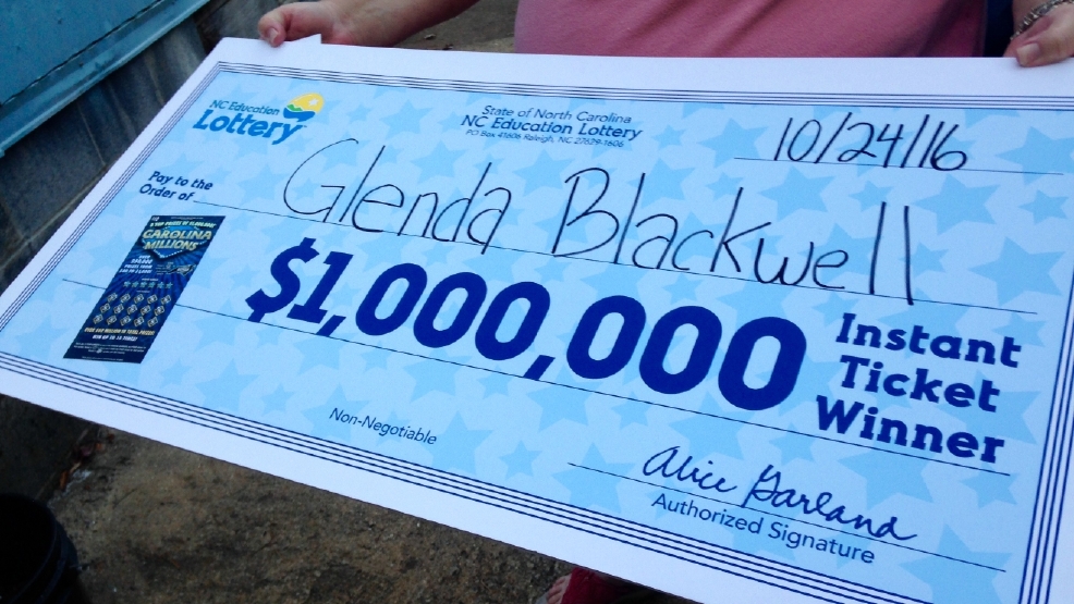 Winning the Lottery to Prove a Point, photo WLOS