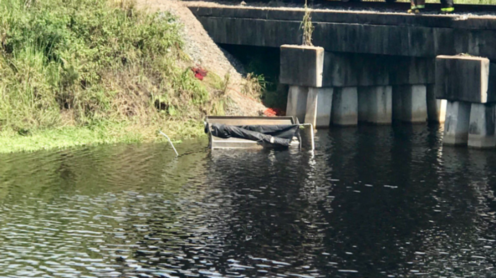 Train hits dump truck in St. Lucie County; divers still searching for