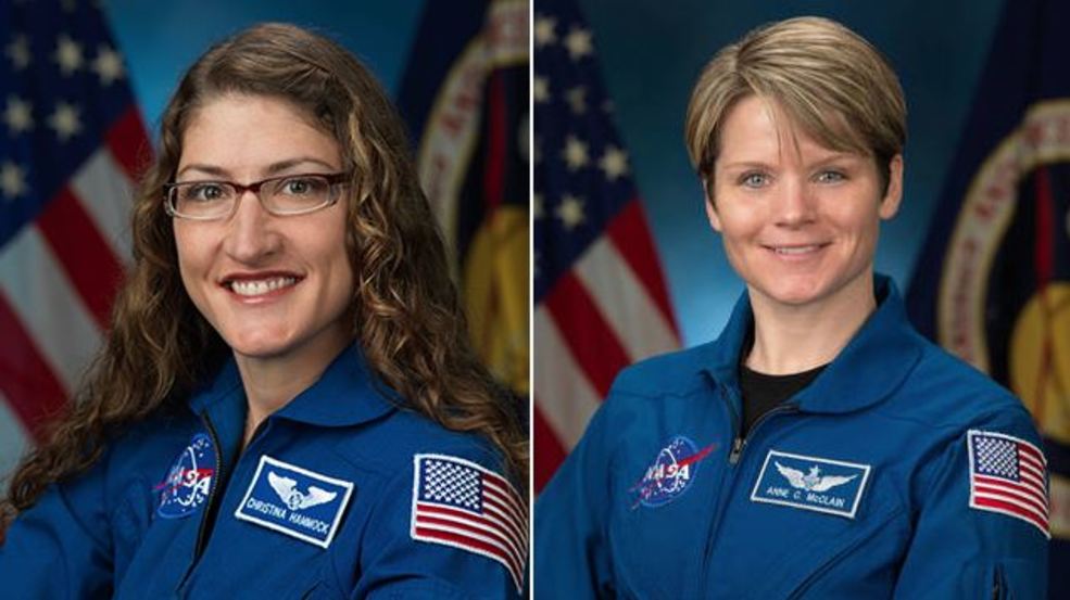 NASA announces first spacewalk with crew made up entirely of women